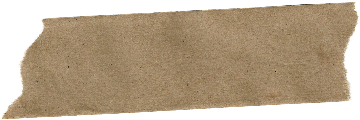 Torn Brown Paper Tape